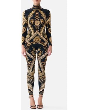 CAMILLA Jersey Turtleneck Taurus Rising - Black