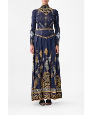 CAMILLA Jersey Turtleneck The Imperial Gate - Blue