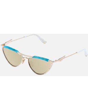 CAMILLA Pyramid Paramour Sunglasses Marble - Blue