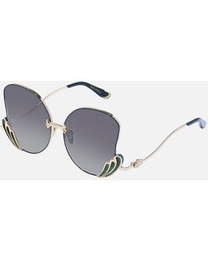 CAMILLA Goddess Energy Sunglasses Emerald Marble - Blue