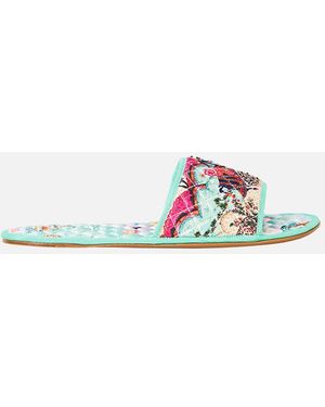 CAMILLA Slippers With Travel Case Miniature Moments - Blue