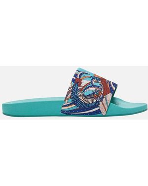 CAMILLA Amelia Pool Slides Oasis Oracle - Blue