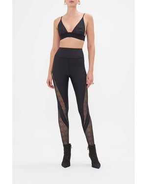 CAMILLA Mesh Soft Pull On Tri Bra Solid - Blue