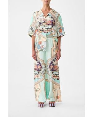 CAMILLA Lounge Pant With Love From Türkiye - White
