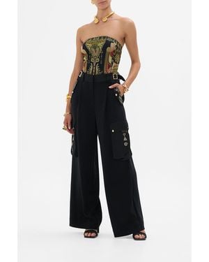 CAMILLA Bandeau Bodysuit They Called Her Nefertari - Blue