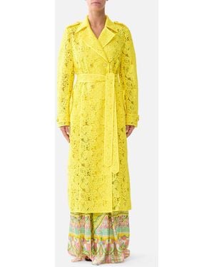 CAMILLA Trench Coat Lady Limonada - Yellow