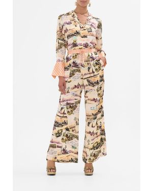 CAMILLA Lounge Pant Millas Got Mail - White