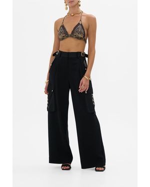 CAMILLA T-Back Bra With Trims An Egyptian Renaissance - Blue