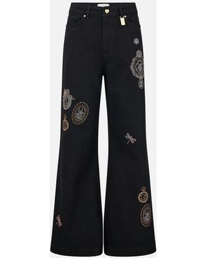CAMILLA Jenna High Waisted Flare - Black