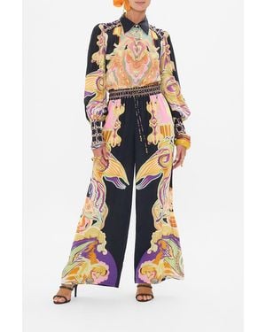 CAMILLA Straight Leg Pant Club Cinemania - White