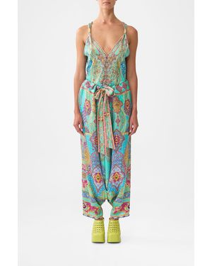 CAMILLA Harem Trousers The Concubines Corridor - Green