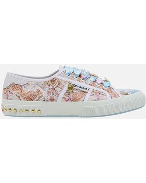 CAMILLA Camilla X Superga 2750 Printed Trainer We Always Have Alexandria - Multicolour