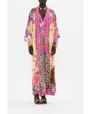 CAMILLA Kimono Layer With Collar Viola Vintage - Multicolor