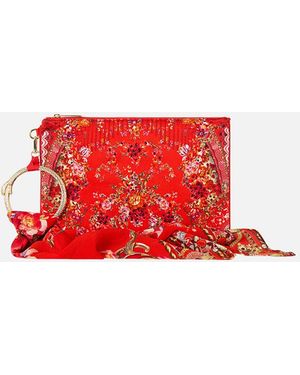 CAMILLA Ring Scarf Clutch Olé Olé - Red