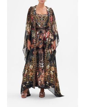 CAMILLA Oversized Robe A Night - Black