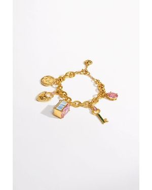 CAMILLA Lockets Loaded Charm Bracelet - White