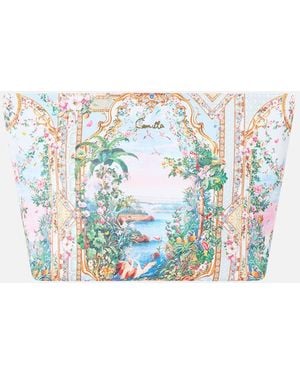 CAMILLA Large Makeup Clutch Sisi Society - Blue
