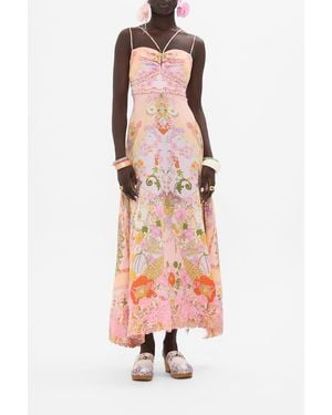 CAMILLA Strap Detail Dress Clever Clogs - White