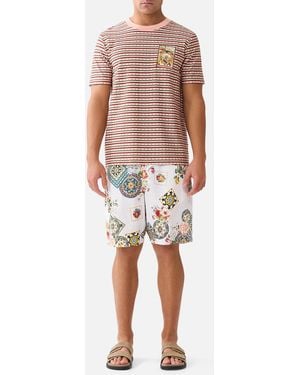 CAMILLA Relaxed Heavyweight Crew Neck Tee Va Va Vintage - Multicolour