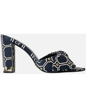 CAMILLA Madeleine Bow Mule Palacio Poetry - Blue