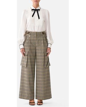 CAMILLA Utility Pant Animals - Blue