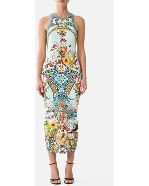 CAMILLA Jersey Tank Dress Magic Of The Mercado - Multicolour