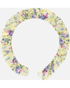 CAMILLA Ruffle Scarf Chinoiserie Child - Metallic