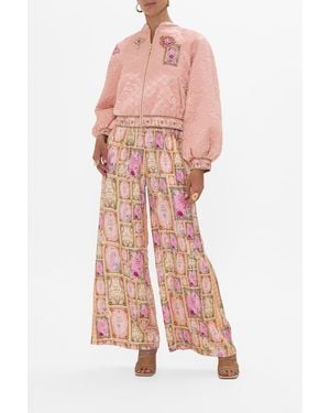 CAMILLA Blouson Sleeve Bomber Totally Ozmopolitan - Pink
