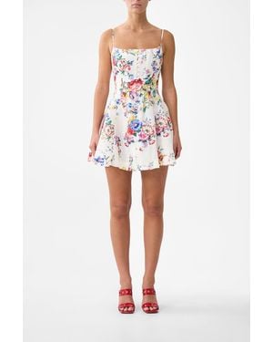 CAMILLA Corset Dress With Short Flared Skirt I Left My Heart