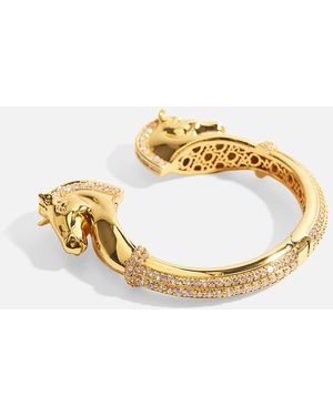 CAMILLA Savage Beauty Horse Bangle - Metallic
