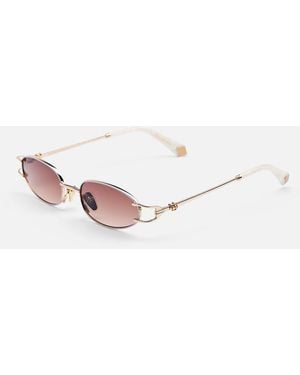 CAMILLA Bound For Bohemia Sunglasses Ivory - Metallic