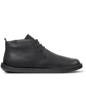 Camper Black Leather Shoes
