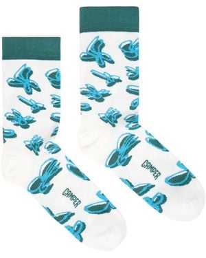 Camper Socks - Blue