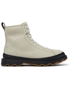 Camper Ankle Boots - Natural