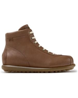 Camper Ankle Boots - Brown