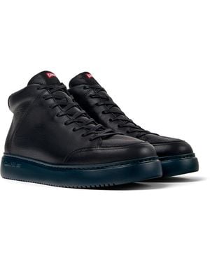 Camper Black Leather Trainers