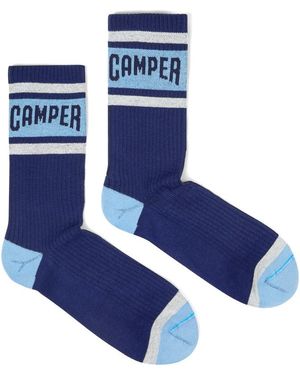 Camper Socks - Blue