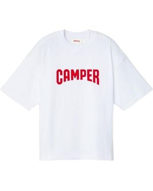 Camper T-Shirt - Blanc