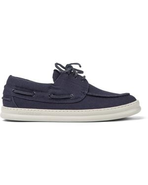 Camper Blue Recycled Cotton Shoes