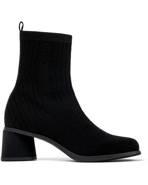 Camper Heeled Boots - Black