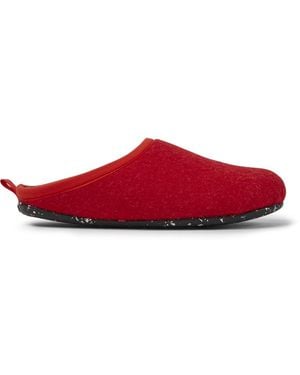 Camper Slippers - Red