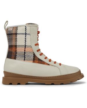 Camper Ankle Boots - Brown