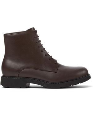Camper Ankle Boots - Brown