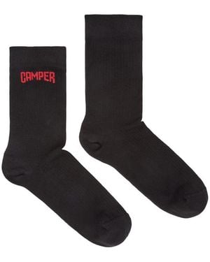 Camper Short-Length Basics Socks - Black