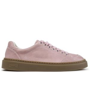 Camper Baskets Runner Twentyfive En Daim Durable - Rose