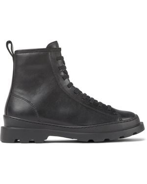 Camper Black Medium Lace Boot