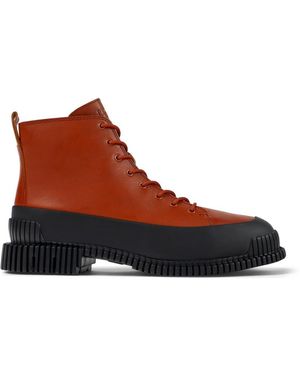 Camper Ankle Boots - Brown
