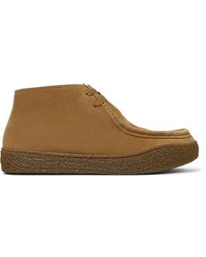 Camper Ankle Boots - Brown
