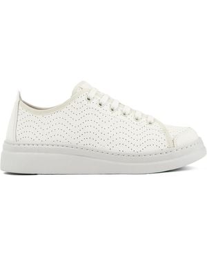 Camper Runner Up Perforated Trainers - White