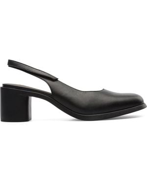 Camper Black Slingback
